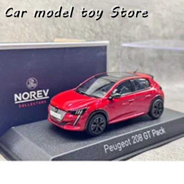 【並行輸入品】NOREV 1/43 SCALE 208 GT PACK 2022 合金カーモデル 静的完成品 置物 大人 ホビー 玩具 グッズ コレクティブルの画像