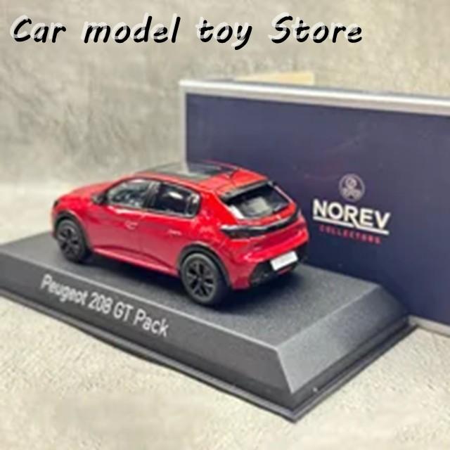 【並行輸入品】NOREV 1/43 SCALE 208 GT PACK 2022 合金カーモデル 静的完成品 置物 大人 ホビー 玩具 グッズ コレクティブルの画像