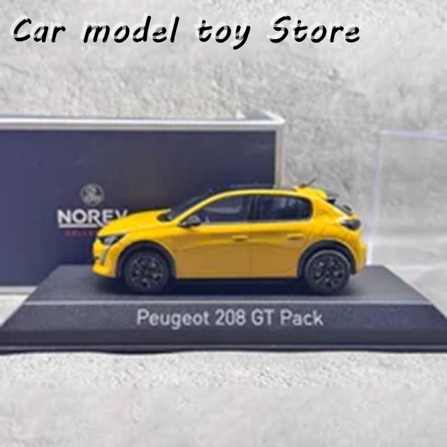 【並行輸入品】NOREV 1/43 SCALE 208 GT PACK 2022 合金カーモデル 静的完成品 置物 大人 ホビー 玩具 グッズ コレクティブルの画像