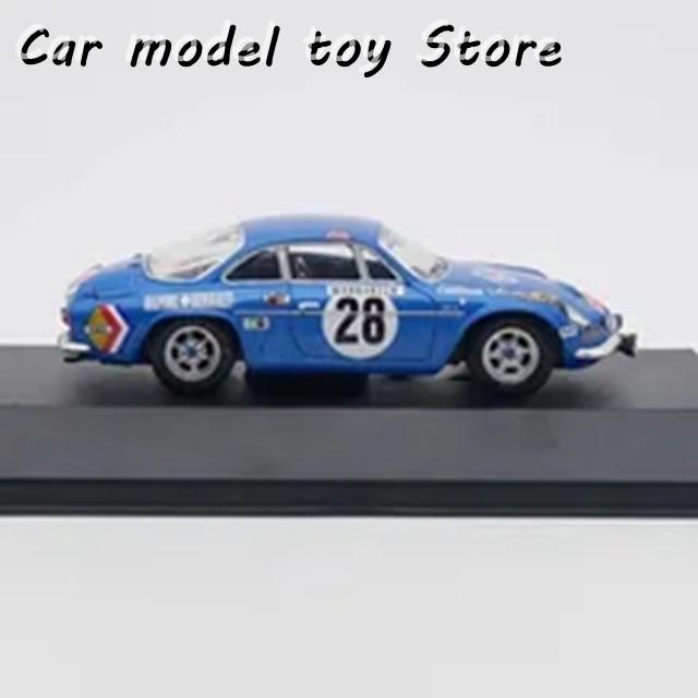 【並行輸入品】アトラス 1:43 アルピーヌ A110 WRC 1971 合金製ラリーカーモデル 大人向け ホビー 玩具 完成品 置物 グッズの画像
