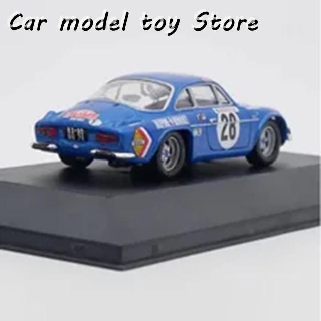 【並行輸入品】アトラス 1:43 アルピーヌ A110 WRC 1971 合金製ラリーカーモデル 大人向け ホビー 玩具 完成品 置物 グッズの画像