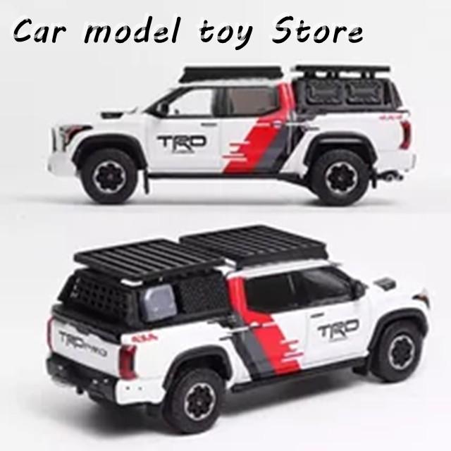 【並行輸入品】GCD 1:64 タンドラ オフロード ピックアップ 合金製ビークルモデル 大人向け ホビー 玩具 完成品 置物 グッズの画像