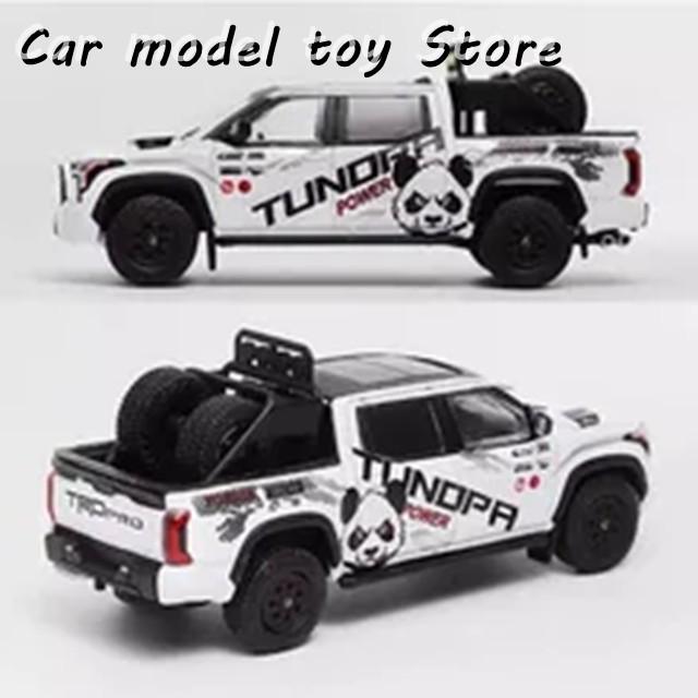 【並行輸入品】GCD 1:64 タンドラ オフロード ピックアップ 合金製ビークルモデル 大人向け ホビー 玩具 完成品 置物 グッズの画像