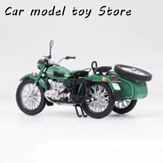 【並行輸入品】ダイキャスト 1/24 合金製 ソビエト URAL 全駆動三輪オートバイ 模型 グッズ 静止画 ディスプレイ 大人 ホビー 玩具の画像