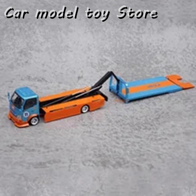 並行輸入品】1:64スケール トランスポーター デコトラ トラック フル