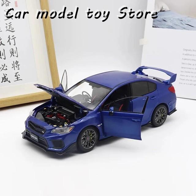 並行輸入品 サンスター 118 WRX STI 2018 エディション - ブルーカー