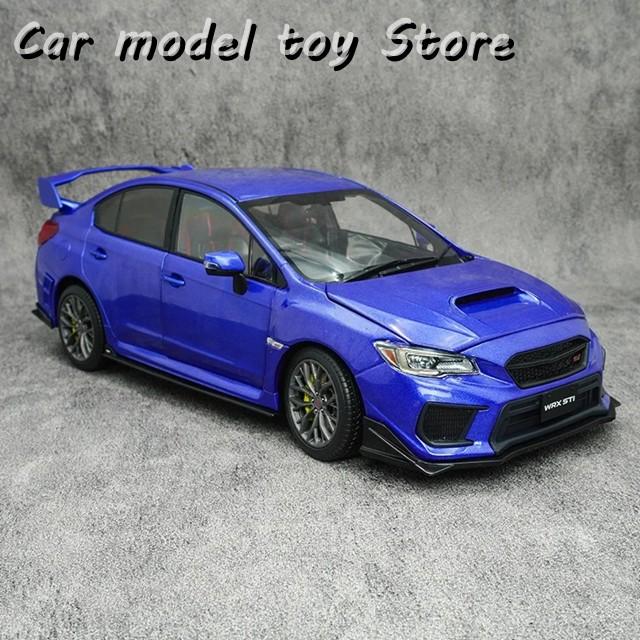 並行輸入品 サンスター 118 WRX STI 2018 エディション - ブルーカー