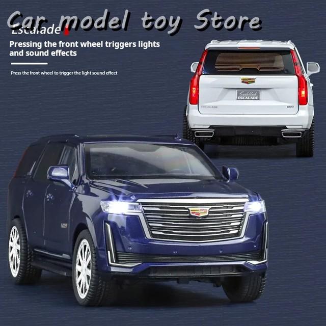 並行輸入品】1:24大型キャデラックエスカレードモデルシミュレーション