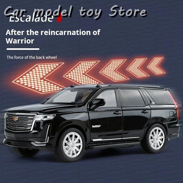 並行輸入品】1:24大型キャデラックエスカレードモデルシミュレーション