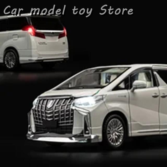 並行輸入品 1:18アルファードモデルカーののボーイなMPVダイキャスト車