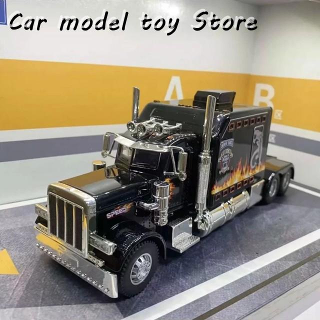 並行輸入品】1:24アメリカントラックトラクターピータービルト389