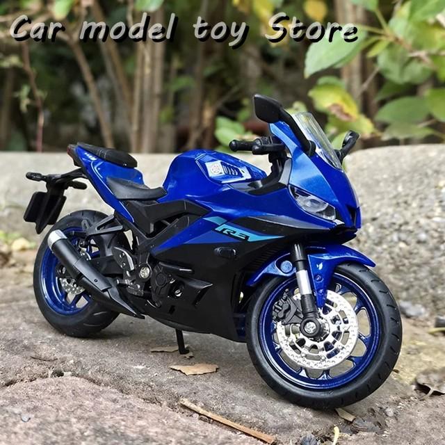 並行輸入品 1:12ヤマハYZF-R3 R3レーシングバイクモデルダイキャスト