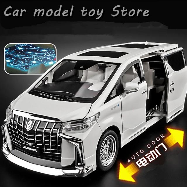 並行輸入品 ビッグサイズ1/18トヨタアルファードMPVカーモデルダイ