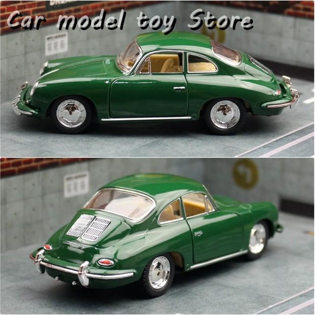 並行輸入品 KINSMART の模型 1/32 ポルシェ 356 B カレラ 2 クラシック