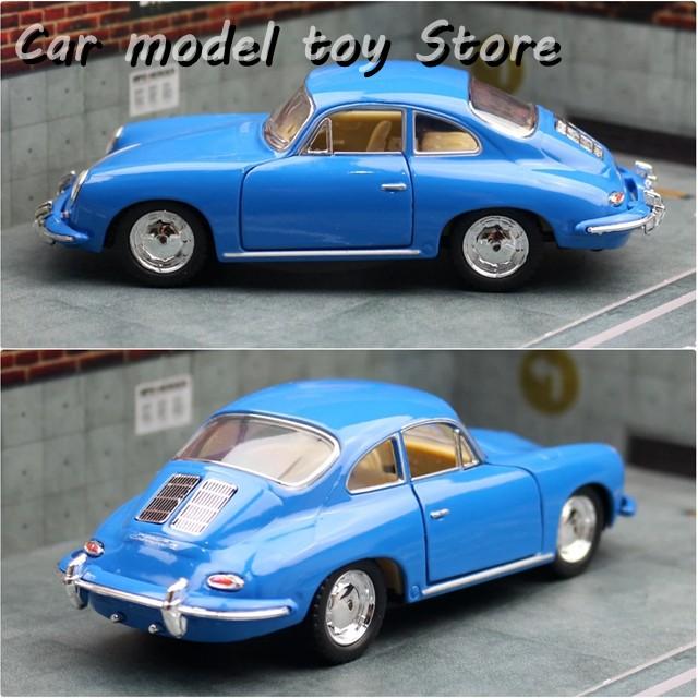 並行輸入品 KINSMART の模型 1/32 ポルシェ 356 B カレラ 2 クラシック