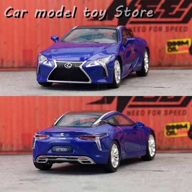 並行輸入品 1/64 レクサスLC500スーパースポーツのミニチュアモデル1