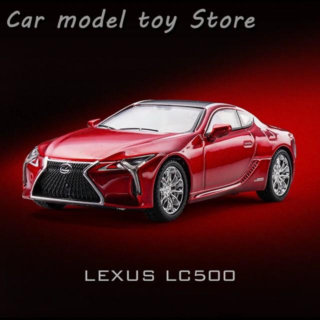 並行輸入品 1/64 レクサスLC500スーパースポーツのミニチュアモデル1