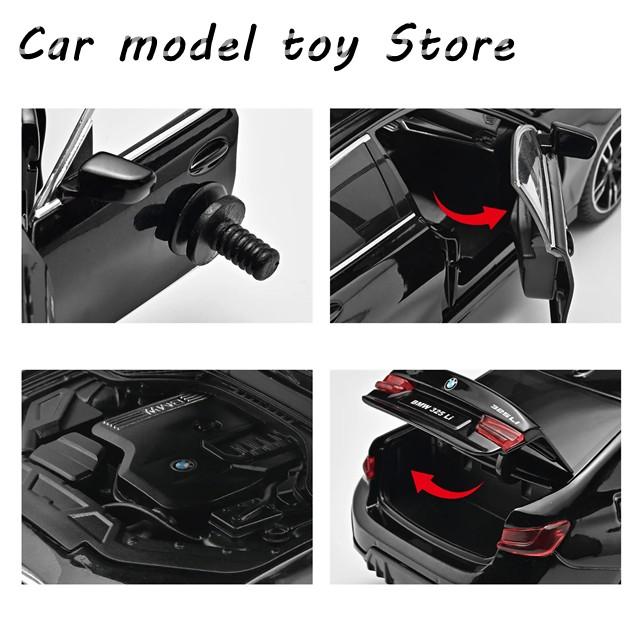 並行輸入品 1:24 BMW 325 3 シリーズ LCI モデル車ダイカスト鋳造音と