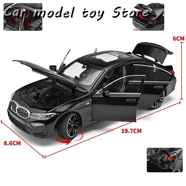 並行輸入品 1:24 BMW 325 3 シリーズ LCI モデル車ダイカスト鋳造音と
