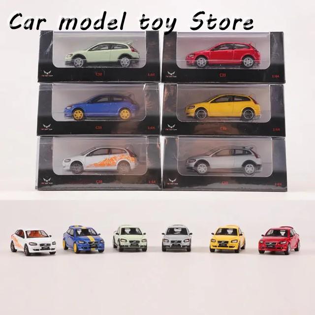 並行輸入品 1:64 VOLVO C30 のダイカスト 車モデル子供ミニチュア 