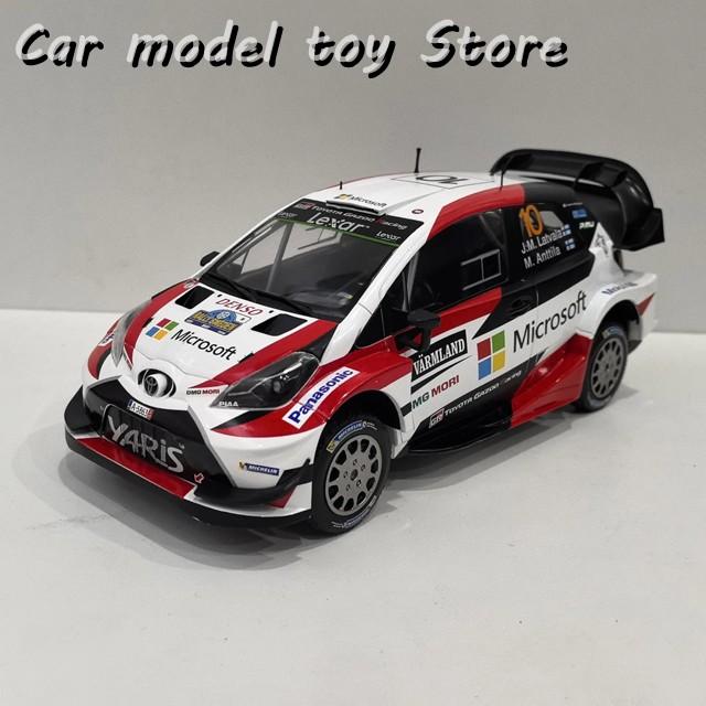 並行輸入品 旧箱 ダイキャスト IXO 1/18スケール トヨタ ヤリス WRC
