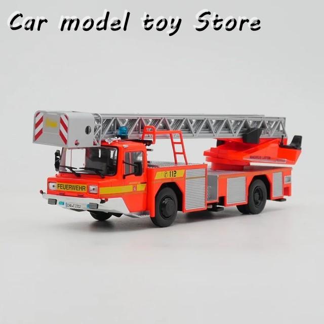 並行輸入品 ダイキャストIXO 1:43スケール MAGIRUS DLK ドイツ消防車