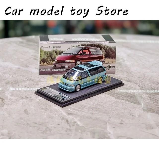 並行輸入品 ダイキャスト MORTAL 1:64スケール トヨタ プレビア バン