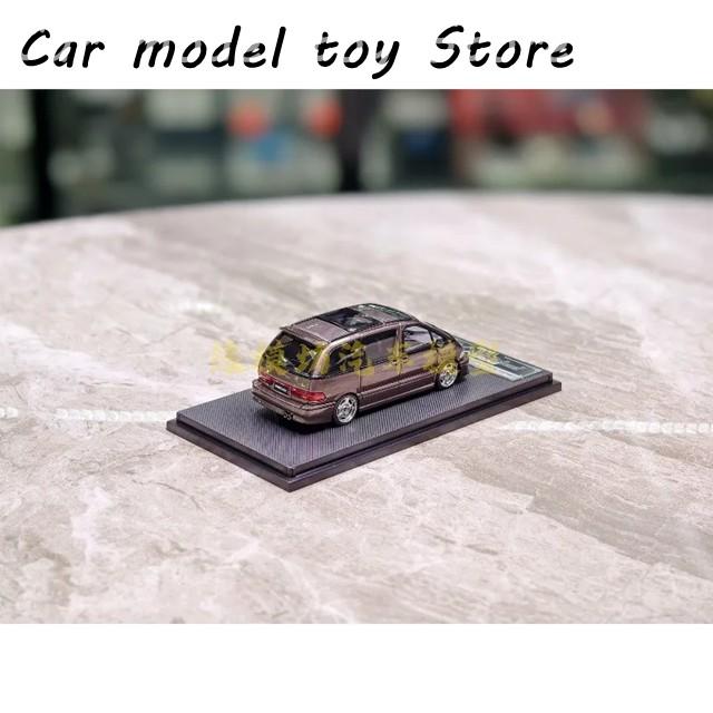 並行輸入品 ダイキャスト MORTAL 1:64スケール トヨタ プレビア バン