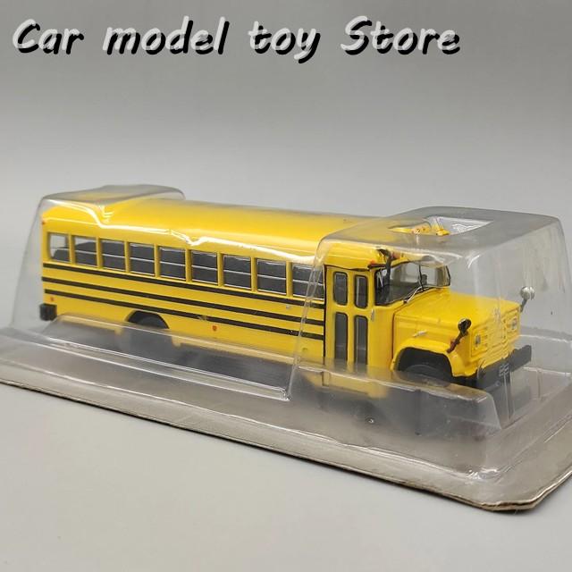 並行輸入品 ダイキャスト IXO 1:72スケール GMCスクールバス 車モデル