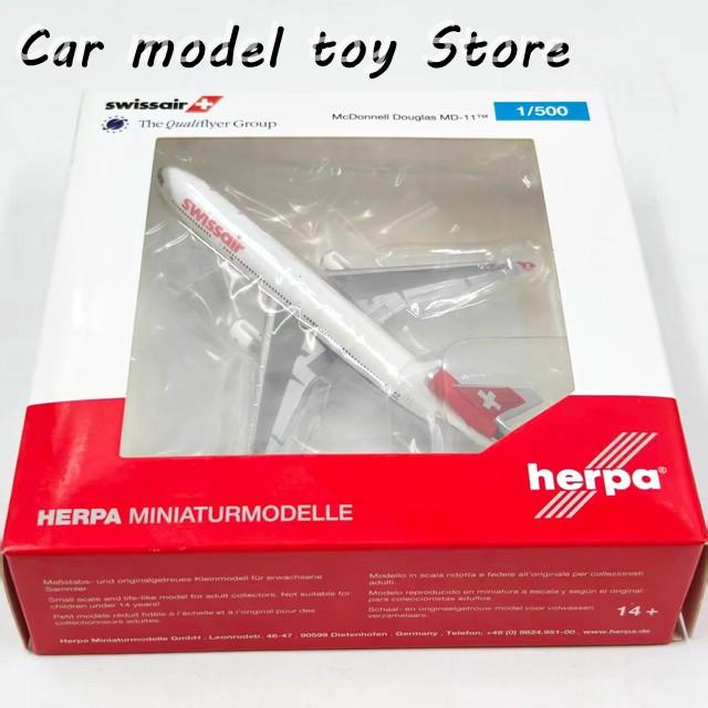 新品・未開封 世界の航空機コレクション ダイキャスト バラ売可 並行輸入品 ダイキャスト ヘルパ 1:500スケール MD-11 537087 飛行機