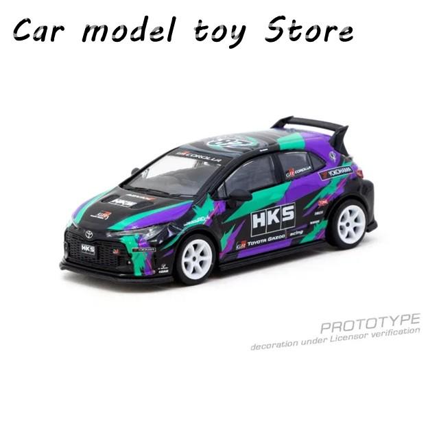 並行輸入品 ダイキャストTW 1:64スケール HKS トヨタ GRカローラ カー