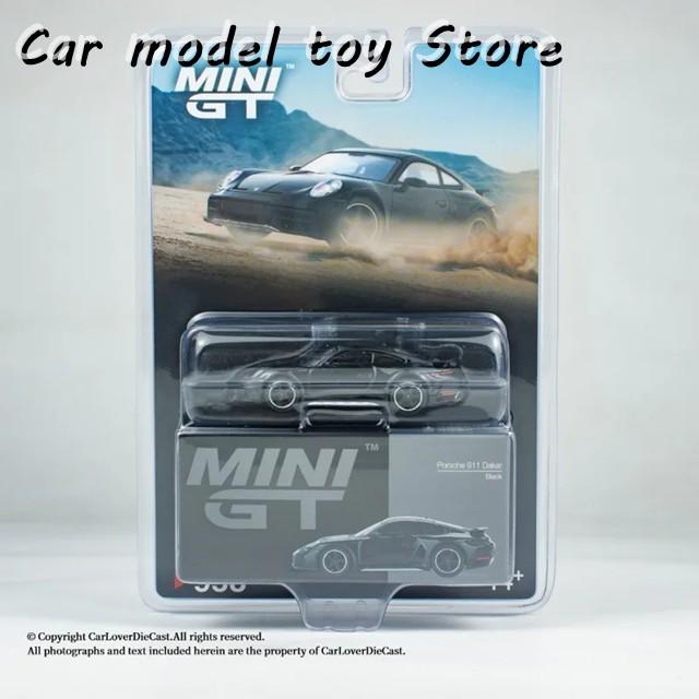 並行輸入品 ダイキャスト MINIGT 1:64スケール ポルシェ 911 ダカール