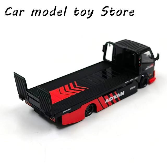 並行輸入品 ダイキャスト TM 1:64スケール H300平トラック トレーラー