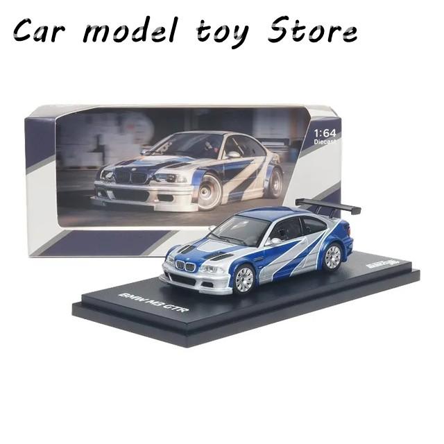 並行輸入品 ダイキャスト ARボックス 1:64スケール BMW M3 E46 GTR