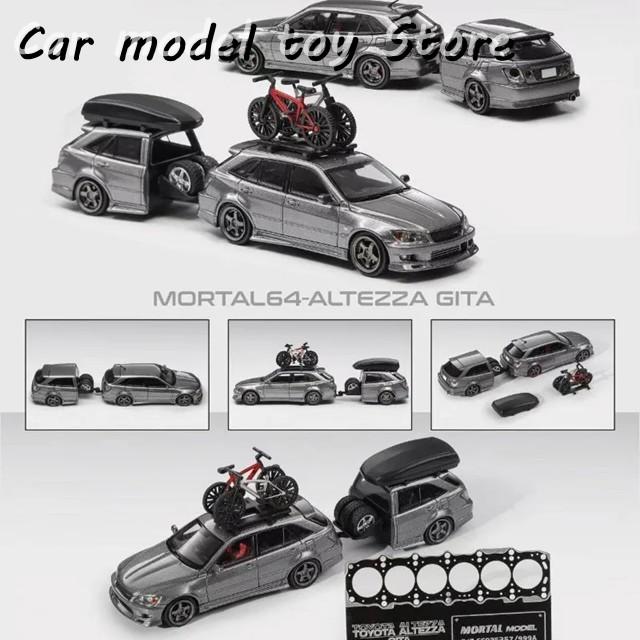 並行輸入品 ダイキャスト MORTAL 1:64スケール トヨタ ALTEZZA GITA