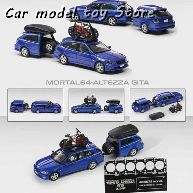 並行輸入品 ダイキャスト MORTAL 1:64スケール トヨタ ALTEZZA GITA