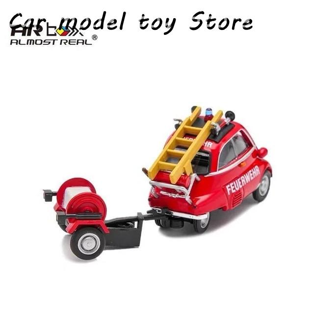 並行輸入品 ダイキャスト 1:64スケール ARBOX BMW ISETTA 消防車セット