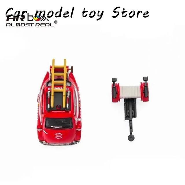 並行輸入品 ダイキャスト 1:64スケール ARBOX BMW ISETTA 消防車セット