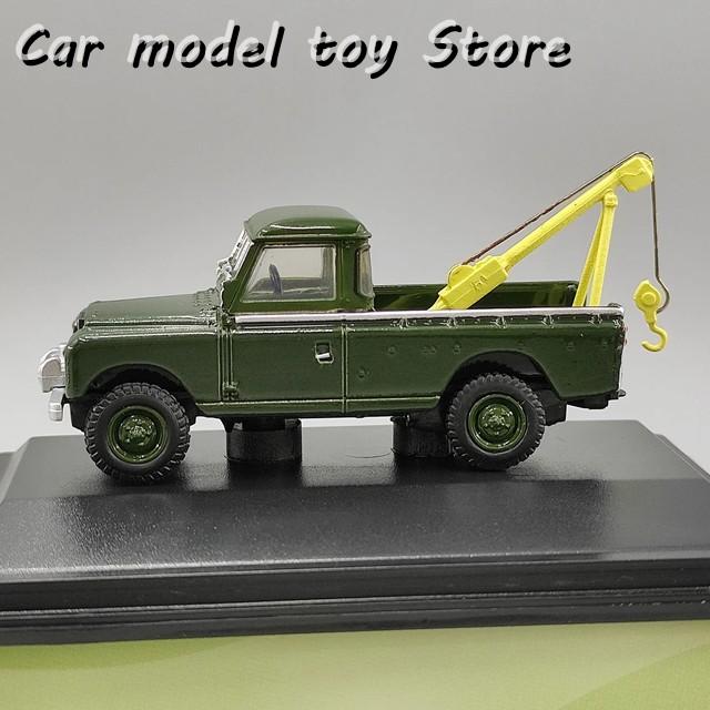 並行輸入品 ダイキャスト OXFORD 1:76スケール レッカー車 グリーン