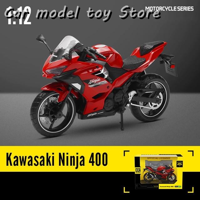 1/12スケール ダイキャストバイクモデル 3台セット 新品未開封品 送料無料 並行輸入品】1/12カワサキニンジャ400ダイキャストバイクモデルの