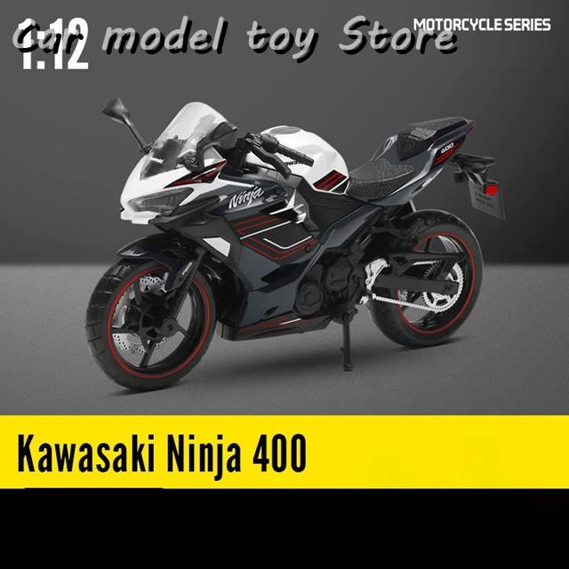 並行輸入品】1/12カワサキニンジャ400ダイキャストバイクモデルの