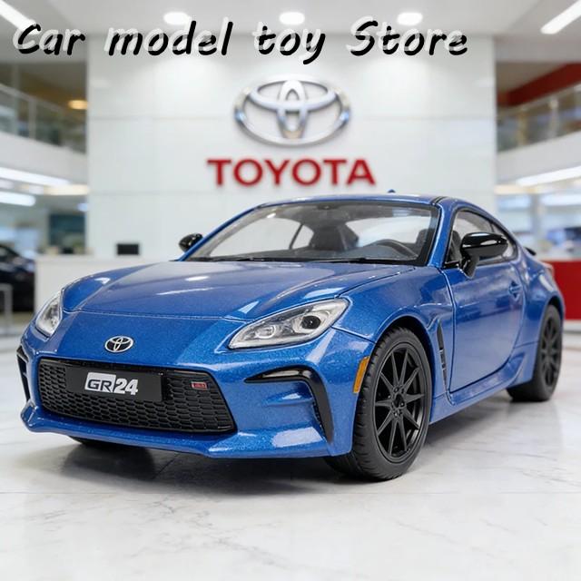 並行輸入品 1:28トヨタGR86トヨタ86カーモデル音と光プルバック子供の