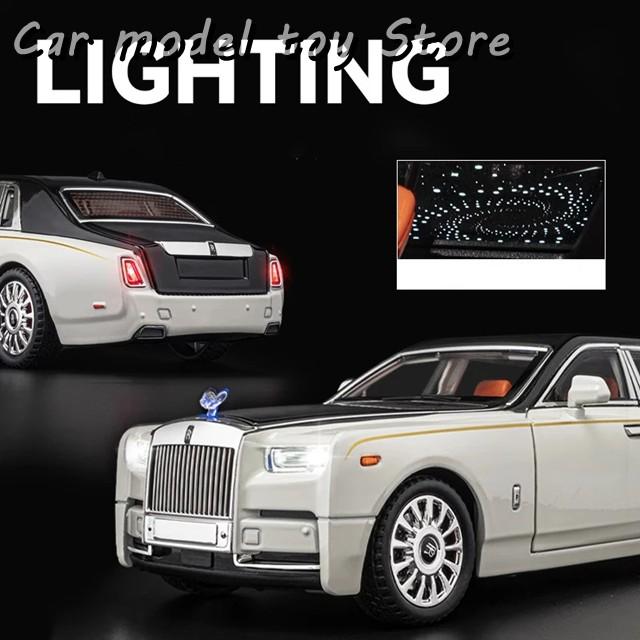 並行輸入品 1:18ロールスロイスファントムスターライトヘッドライナー