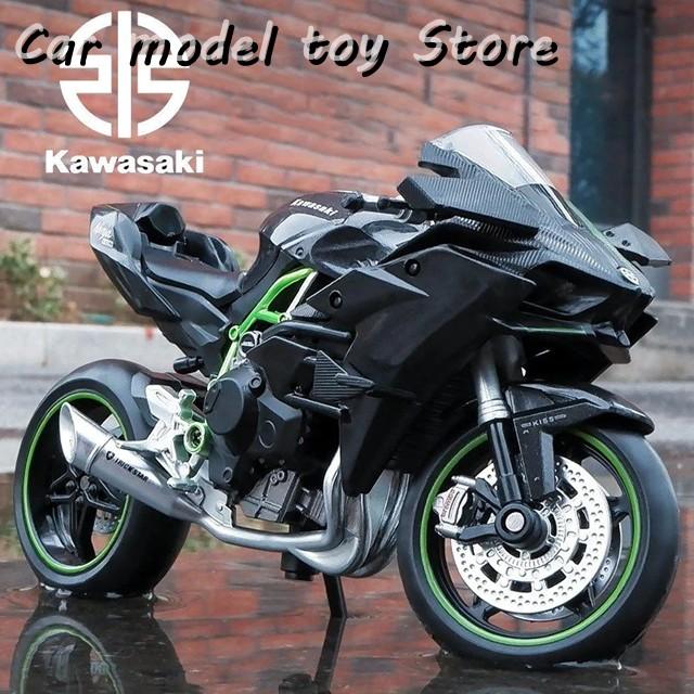 バイクスケールモデル に適合するカワサキ H2R 1:12 ダイキャスト車両 コレクター向け 趣味 バイクコレクターモデル 1:12 に適合するカワサキ に適合するニンジャ H2 R オートバイモデル ダイキャスト車両 コレクター