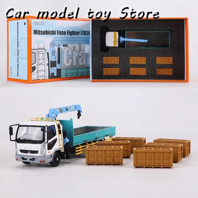 並行輸入品 GCD 1:64 ふそう ファイター 1024 トラック クレーン車