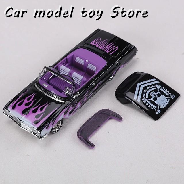 並行輸入品 ファインワークス 1:64 シボレー インパラ ハードカバー