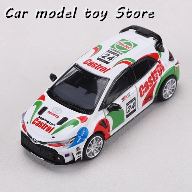 並行輸入品 OW 1:64 GRカローラ2022 ダイキャスト製カーモデル玩具