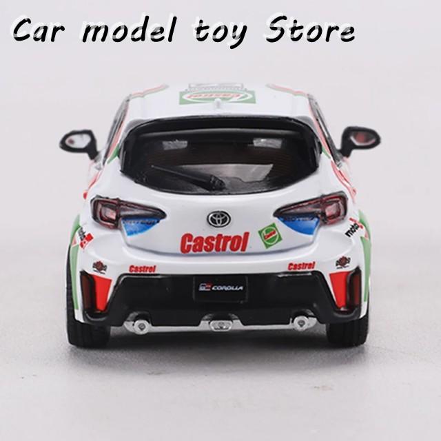 並行輸入品 OW 1:64 GRカローラ2022 ダイキャスト製カーモデル玩具