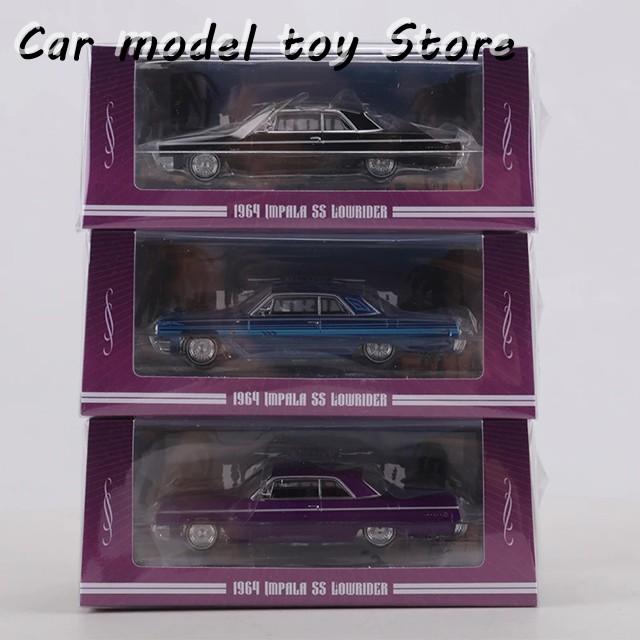 並行輸入品 97M 1:64 シボレー インパラ ローライダー モデルカー