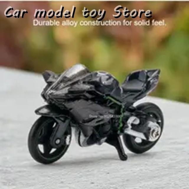 並行輸入品 1:64スケールカワサキH2Rバイクモデルダイキャスト